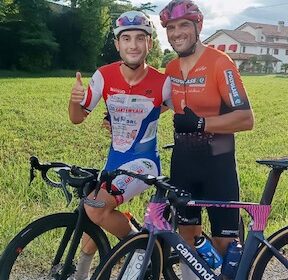 A San Nicolò ciclisti d’altri tempi