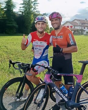 A San Nicolò ciclisti d’altri tempi